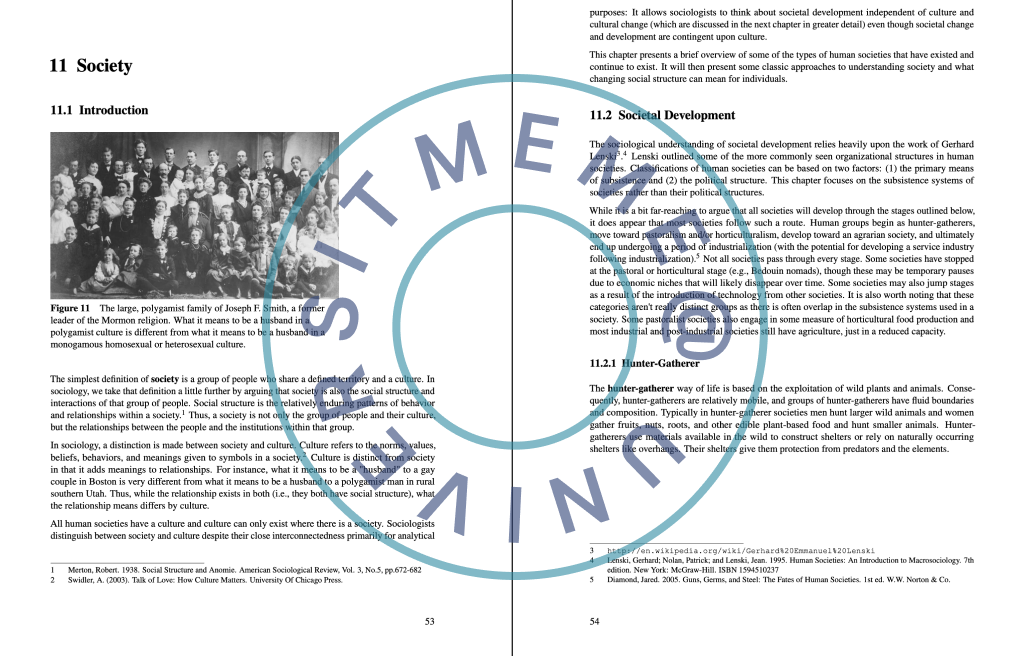 PDF watermark removal example – faint stamp
